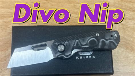 divo nip knife|More.